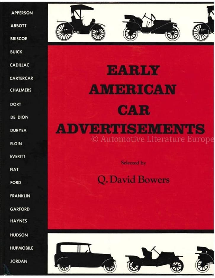 EARLY AMERICAN CAR ADVERTISEMENTS, Livres, Autos | Livres
