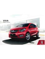 2018 VAUXHALL VIVA INSTRUCTIEBOEKJE ENGELS