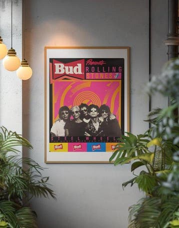 Autore Anonimo - Budweiser presenta Rolling Stones “Steel