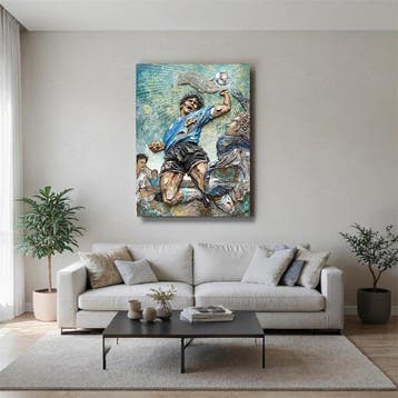 Makayhos - [Canvas L] La Mano de D10S – History Frozen, Nieuw