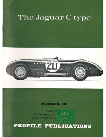 THE JAGUAR C-TYPE (PROFILE PUBLICATIONS 36), Boeken, Auto's | Boeken, Nieuw