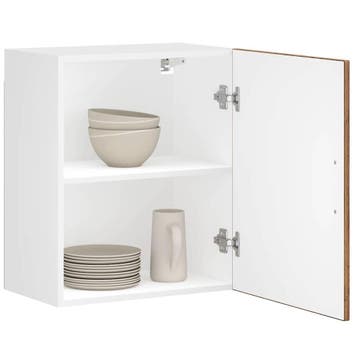 vidaXL Keukenbovenkasten 2 st Porto bewerkt hout oud, Verzenden, Nieuw