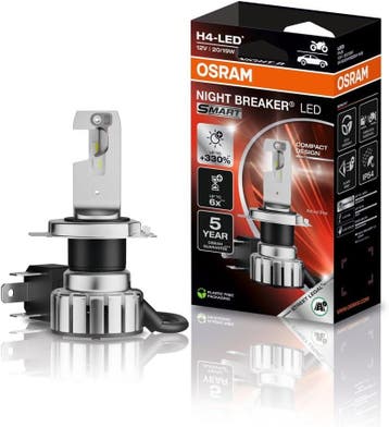 Osram H4 LED Koplamp 12V Motor Night Breaker LED Smart ECE-g, Verzenden, Nieuw