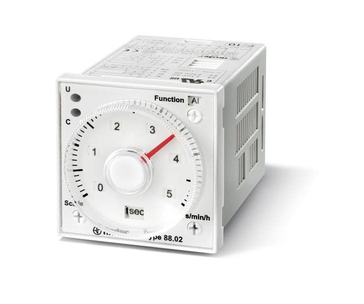 Finder Relais Minuteur Multifonction 8A 24-230V CA/CC -, Doe-het-zelf en Bouw, Elektriciteit en Kabels, Verzenden