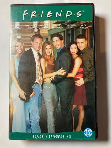FRIENDS SERIES 5 EPISODES 5 - 8 (VHS), Gebruikt