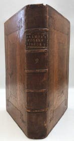 Thomas Salmon, Herman Moll - Modern History: or, The Present, Antiek en Kunst, Antiek | Boeken en Manuscripten