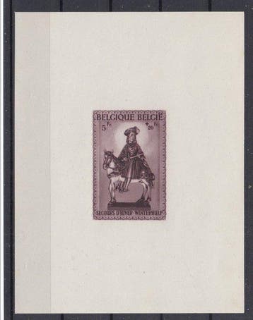 België 1942 - St.Maarten - OBP : 592B + BL 16 , beide met