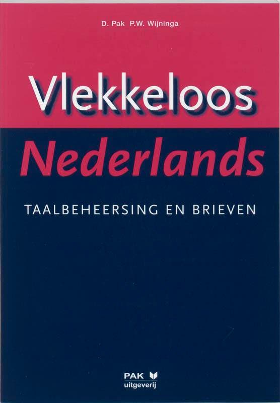 Vlekkeloos Nederlands / Taalbeheersing en brieven taalniveau, Boeken, Schoolboeken, Zo goed als nieuw, Verzenden