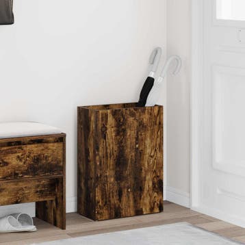 vidaXL Opslaghaak & Rek Rook Eiken 40 x 20 x 55,5 cm Bewerkt, Maison & Meubles, Verzenden