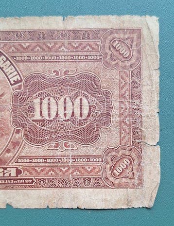 Bulgarije. - 50 and 1000 Leva 1922 - Pick 37a and 40a