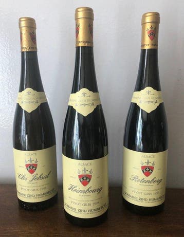 1995 Domaine Zind-Humbrecht Pinot Gris Clos Jebsal,, Nieuw
