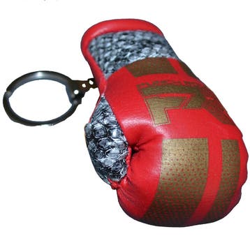 PunchR™ Punch Round Bokshandschoen Sleutelhanger Snake Rood, Sport en Fitness, Boksen, Verzenden, Nieuw, Overige