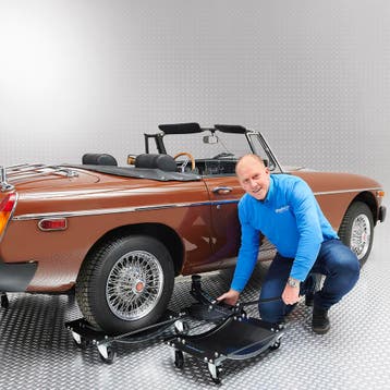 Datona Automover set van 2 stuks en krik - Datona - Zwart, Ophalen of Verzenden, Nieuw