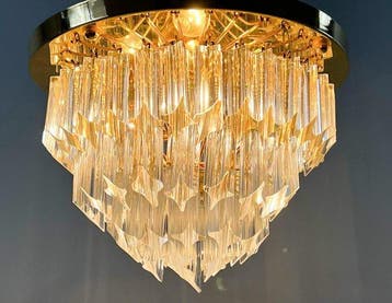 Novaresi Illuminazione - Paolo Venini - Lustre - Verre de, Huis en Inrichting, Nieuw