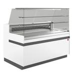 Uitstaltoonbank EN & GN, hoge ruit, geventileerd, zonder res, Verzenden