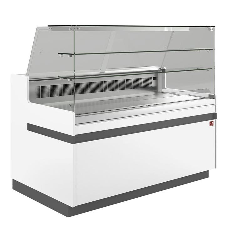 Uitstaltoonbank EN & GN, hoge ruit, geventileerd, zonder res, Articles professionnels, Horeca | Équipement de cuisine, Envoi