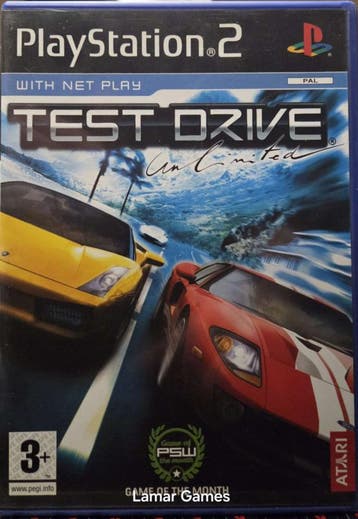 Test Drive Unlimited (ps2 used game), Ophalen of Verzenden, Nieuw