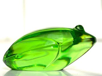 Val Saint Lambert - Catherine De Sousa - sculptuur, Frog