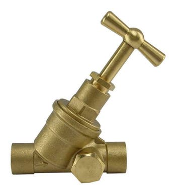 Kiwa stopkraan 12mm capxcap met aftapgelegenheid, Bricolage & Construction, Sanitaire, Ophalen of Verzenden