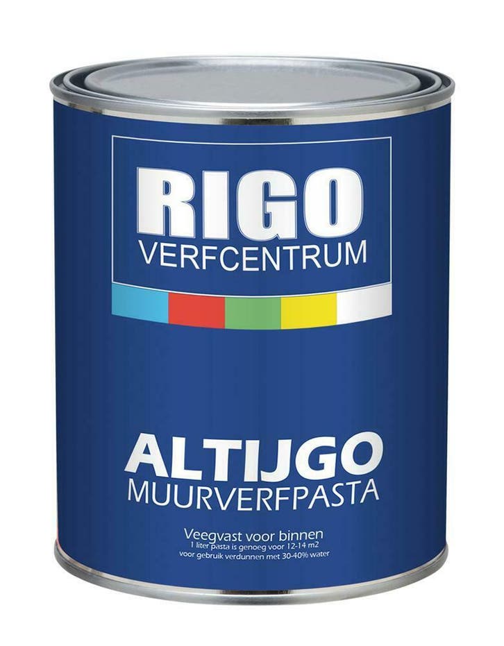 Altijgo Witpasta veegvaste muurverf Altijgo-WP, Doe-het-zelf en Bouw, Verf, Beits en Lak, Nieuw, Verzenden