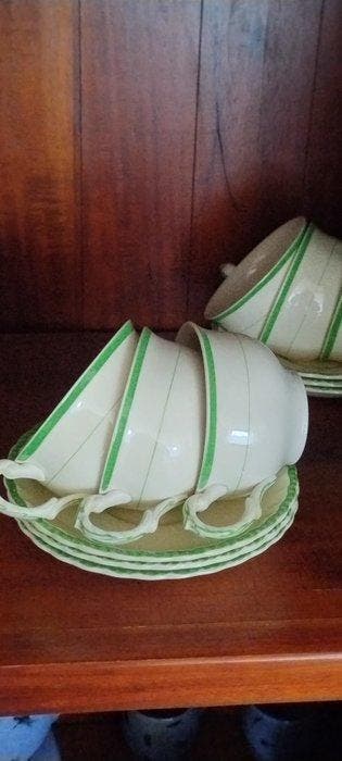 w.h.grindley - W.H. Grindley & co - Koffieservies voor 12
