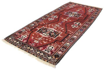 Oud Belutsch nomaden tapijt - Vloerkleed - 288 cm - 131 cm -