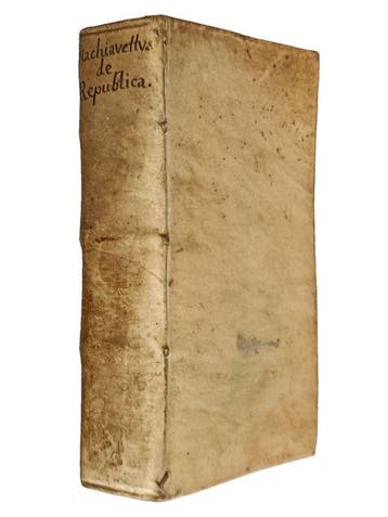 MACHIAVEL - Nicolai Machiavelli Florentini disputationum De
