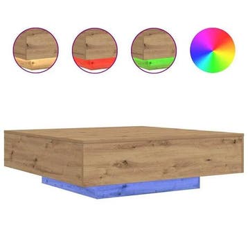 Salontafel eiken 100x100 | -47% Retour Deal | Sla nu toe!, Verzenden