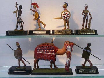 Militaire miniatuur beeldjes - Alymer TBE + chameau (21) -, Nieuw
