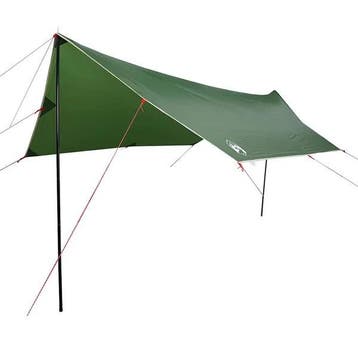 Auvent Camping 460x305cm - Seconde chance - Etat impeccable, Caravanes & Camping, Verzenden