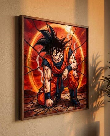 MEDSAN - Kneeling Goku () - UNIQUE WORK