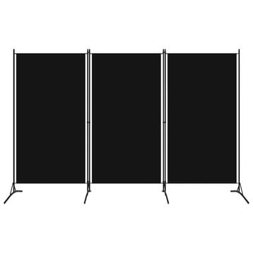 Kamerscherm 3 panelen zwart - Goedkope privacy voor je ko..., Verzenden, Zo goed als nieuw