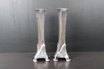Argentor Werke - Vase - Paire de vases Art Nouveau plaqués, Antiek en Kunst