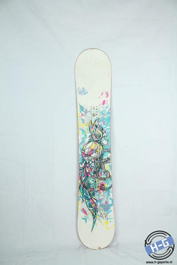 Refurbished - Snowboard - Salomon Lash - 153, Sport en Fitness, Ophalen of Verzenden, Gebruikt, Board
