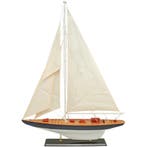 Zeilboot Model 65cm Donkerblauw, Hobby en Vrije tijd, Modelbouw | Boten en Schepen, Ophalen of Verzenden, Nieuw