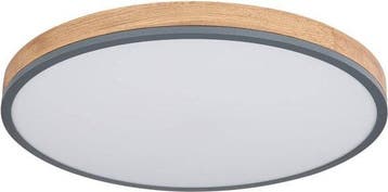 2dekans | Globo plafonniere Doro - grijs - metaal - 60 cm -, Huis en Inrichting, Ophalen of Verzenden, Nieuw