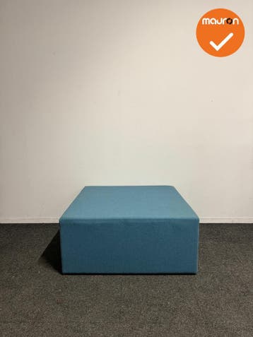 Rohde & Grahl - Poef - 105x105x45cm - Blauw, Ophalen of Verzenden, Stoel