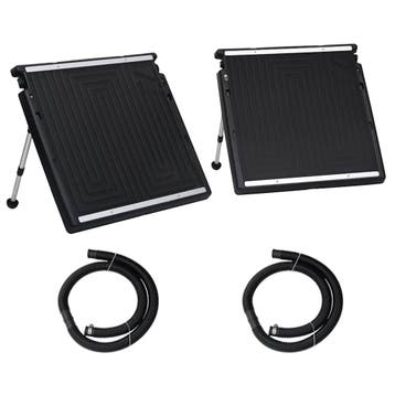 vidaXL Zonneverwarmingspaneel zwembad dubbel 150x75 cm, Tuin en Terras, Verzenden, Nieuw