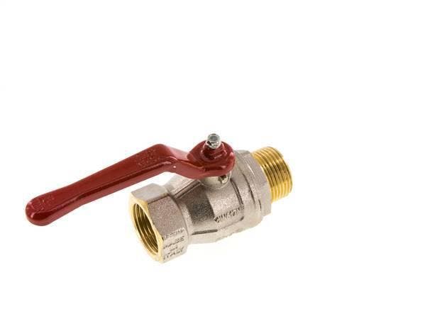 Robinet à boisseau sphérique à 2 voies en laiton, mâle à, Doe-het-zelf en Bouw, Gereedschap | Overige machines, Verzenden