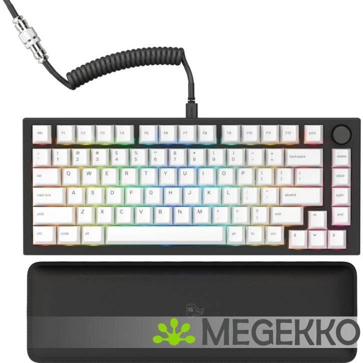 Glorious GMMK Pro Prebuilt Black Slate 75% toetsenbord, Informatique & Logiciels, Claviers, Envoi