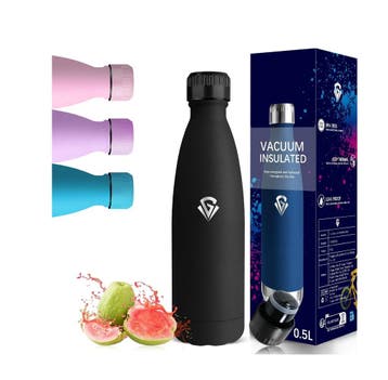 Isotherme roestvrijstalen drinkfles 500 ml voor kinderen,..., Ophalen of Verzenden, Nieuw