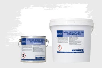 Wixx 2K Epoxy AQ 750 Betoncoating Wit, Verzenden, Nieuw, Wit