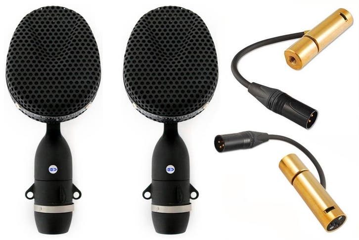 Coles 4038 Studio Ribbon Stereo Set + 4072 Stand Adapter |, Muziek en Instrumenten, Microfoons, Ophalen of Verzenden