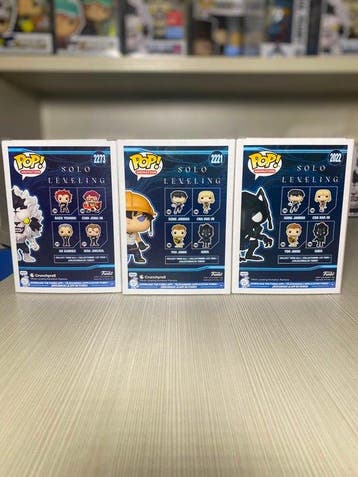 Funko - Funko Pop Beru; Sung Jinwoo; Baek Yoonho - 2020 et