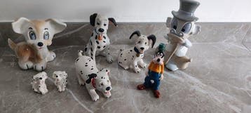 Ceramiche Disney vintage - 8 Figure, Collections