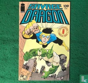 Invincible - Savage Dragon 139 - 2008, Eén comic, Overige gebieden, Verzenden, Larsen, Erik.
