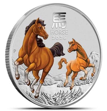 Australië. 1 Dollar 2026 – Lunar III – Year of the Horse – 1
