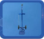 Cilinderwagen - flessenwagen 1 x 20/50 l Rubber wielen, Ophalen of Verzenden, Nieuw
