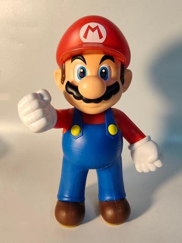 Beeldje - Mario - Plastic