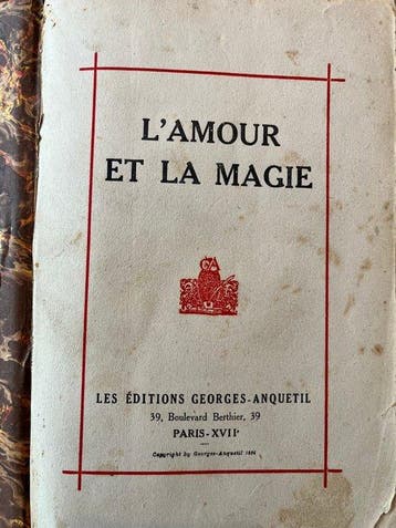 Jastrow, Anquetil, Le Bon & Denis - Occultisme, Spiritisme &